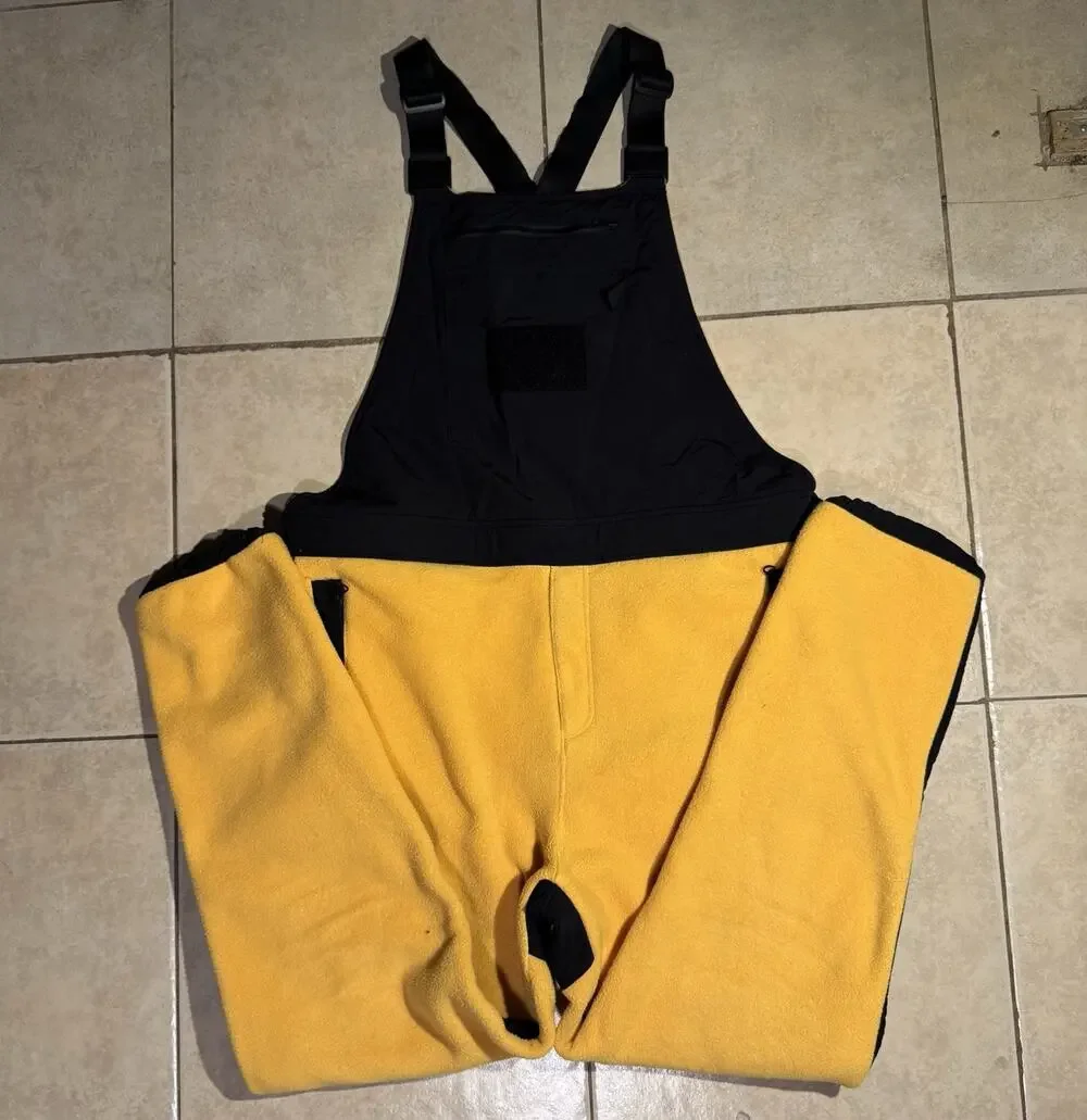 The North Face Seven Summits Men’s M Yellow/Black Snow Bib Pants 32x34